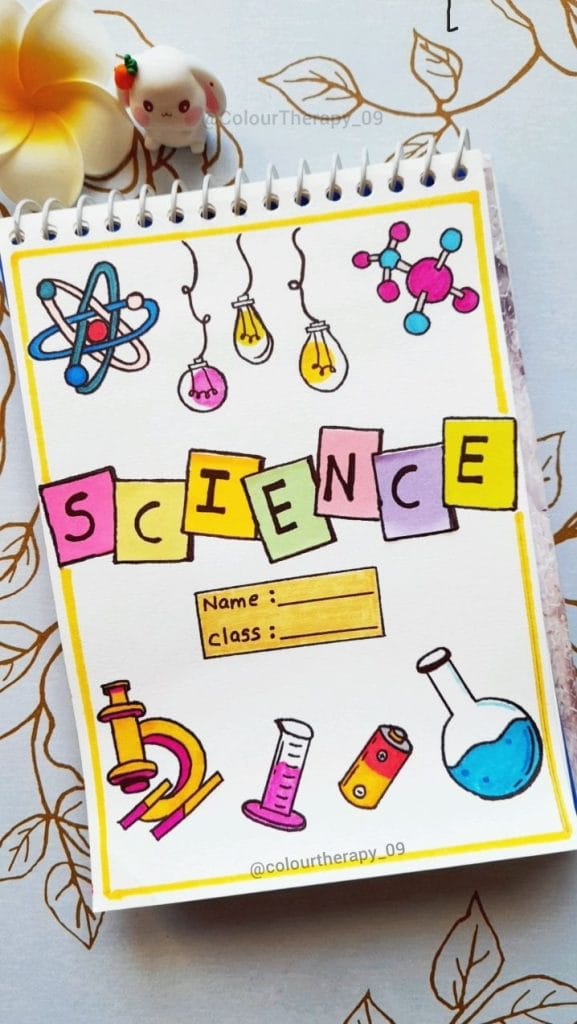 Modèle page de garde Sciences de la vie et de la Terre (SVT) à