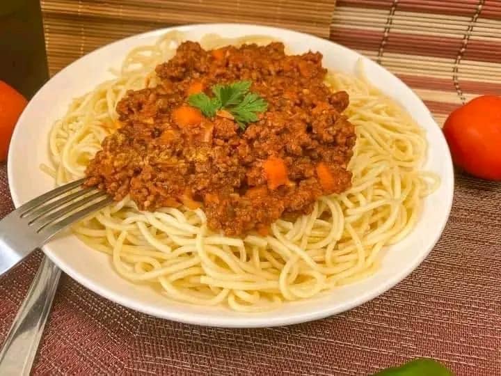 Recette de Spaghetti Bolognaise