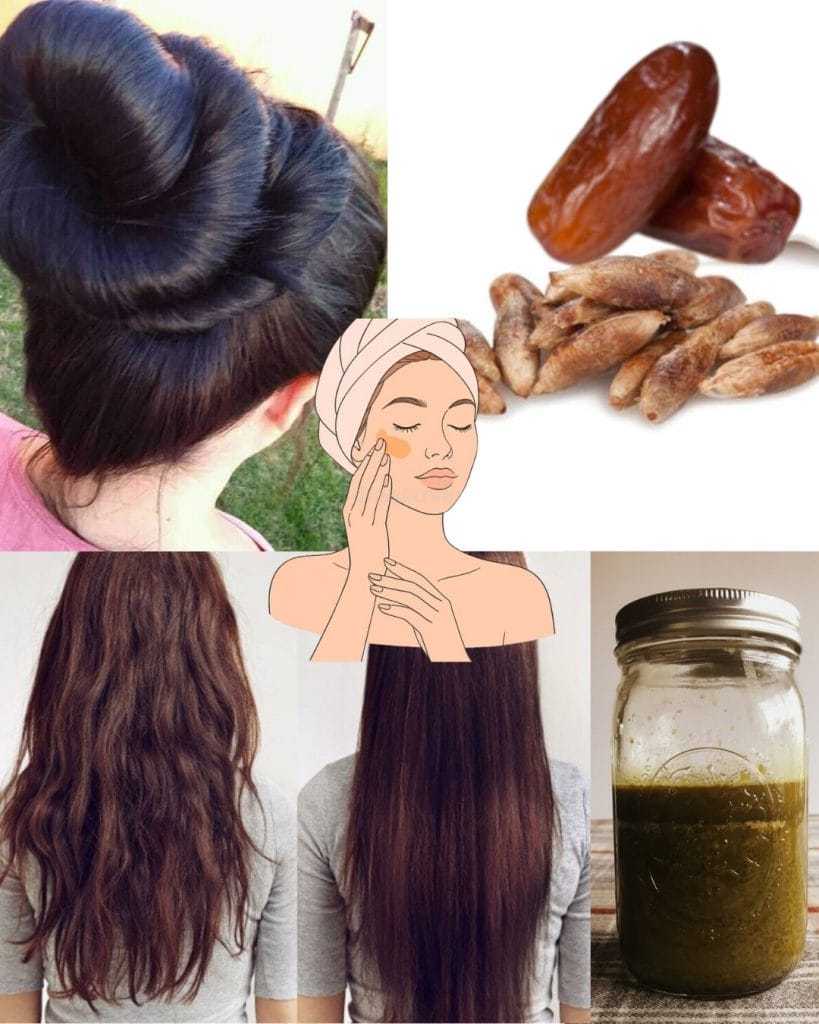 CHEVEUX LONGUE ET RILLIANT DATTES