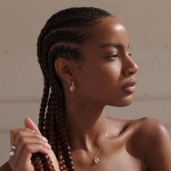 tresse française