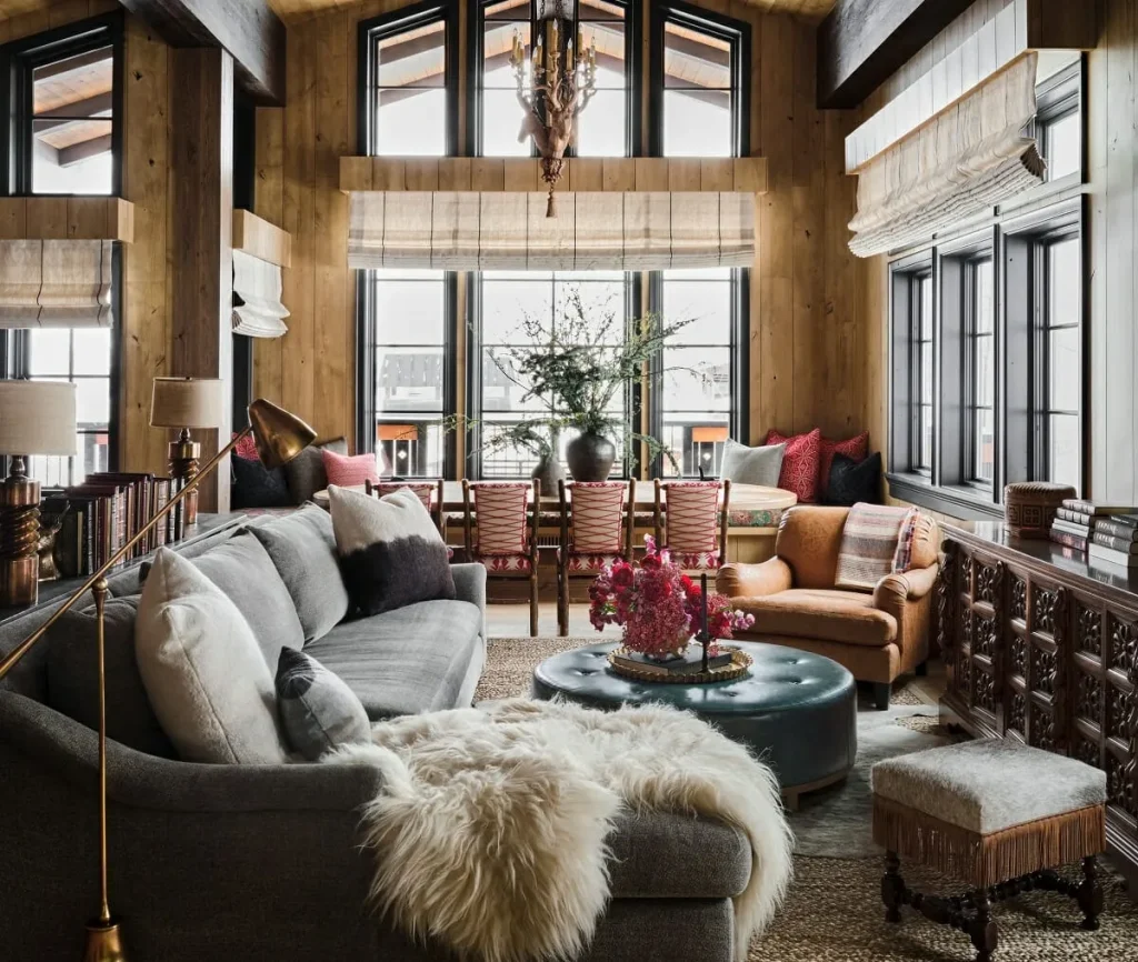 design d'intérieur d'automne