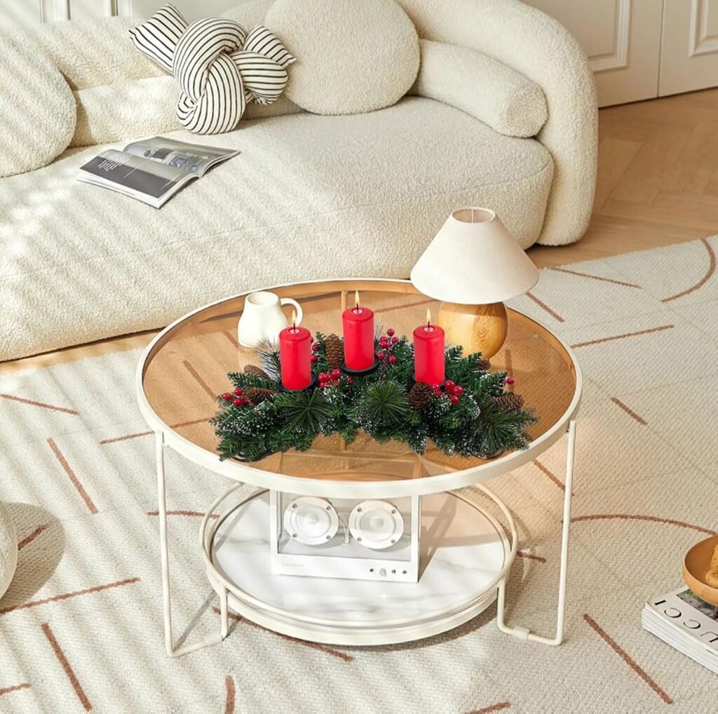 Apportez chaleur et joie à votre table de Noël avec un centre de table de Noël pliable