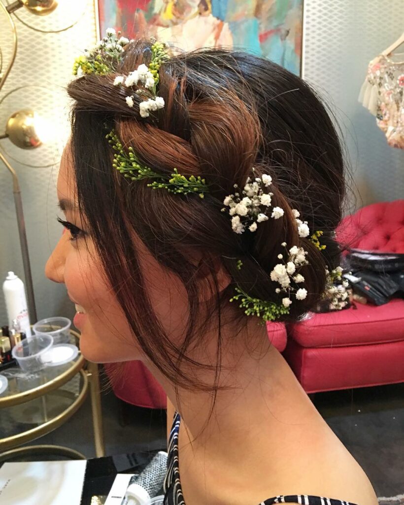 Tresses de laitière glamour