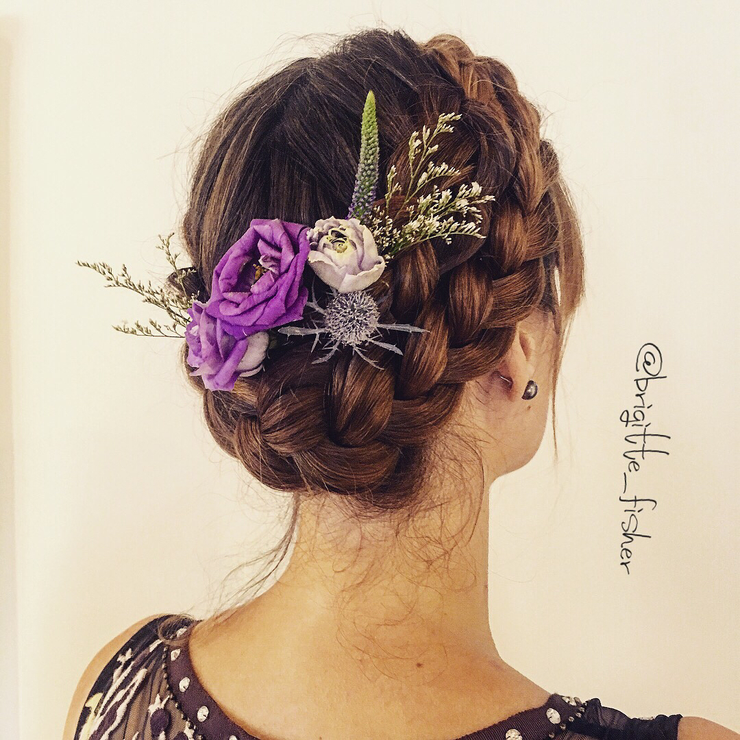 Tresses de laitière désordonnées