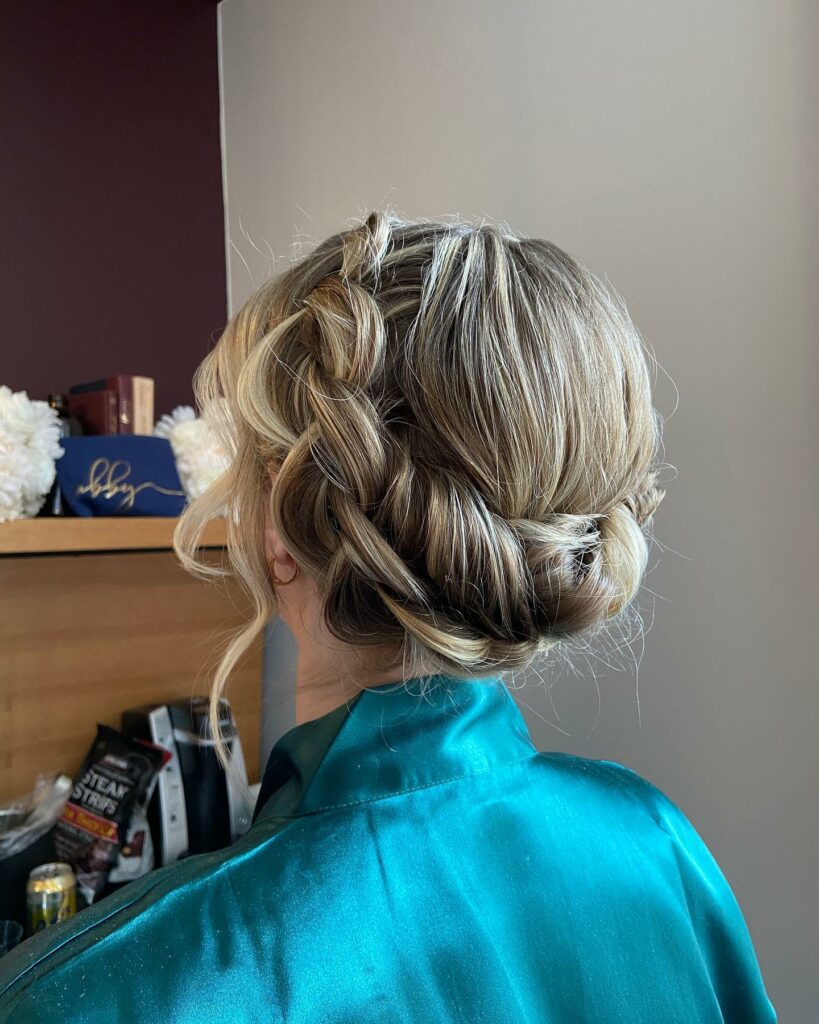 Tresse de laitière pour cheveux courts