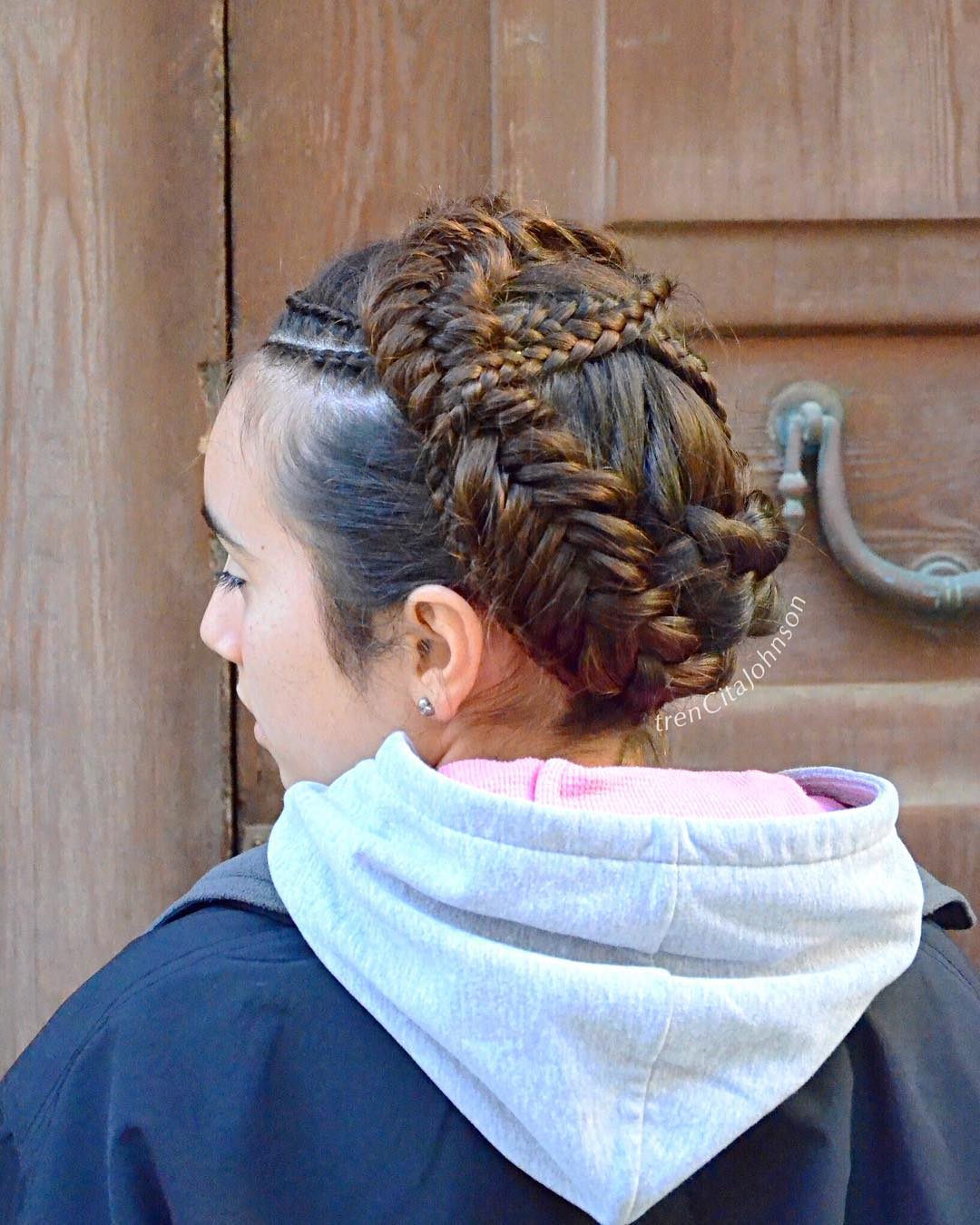 Tresse de laitière mélangée